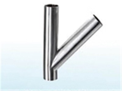 衛生級不銹鋼焊接45°斜三通